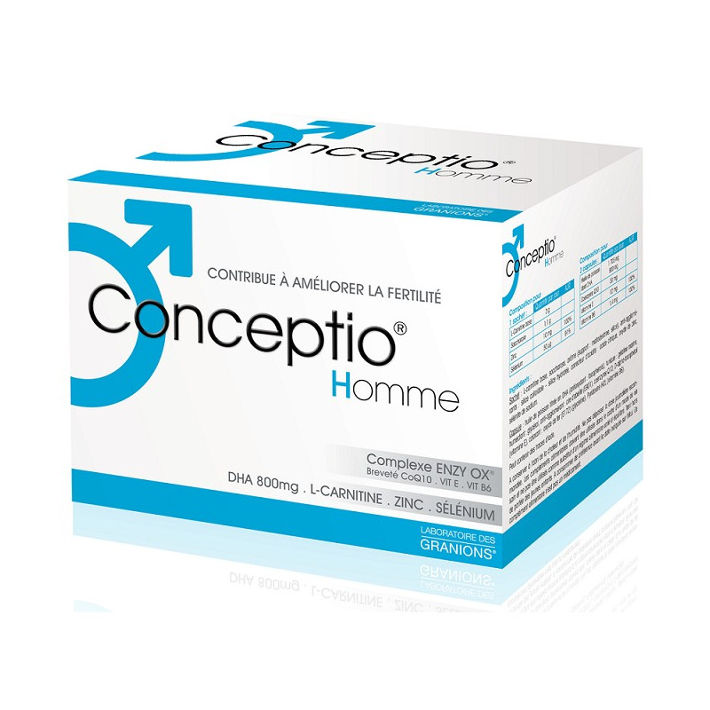 Conceptio Homme 90 Capsules et 30 Sachets Conceptio Homme 90 Capsules et 30 Sachets