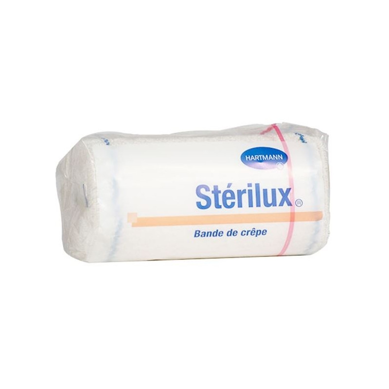 Sterilux Bande De Crepe 4m X 10cm Cello Sterilux Bande De Crepe 4m X 10cm Cello