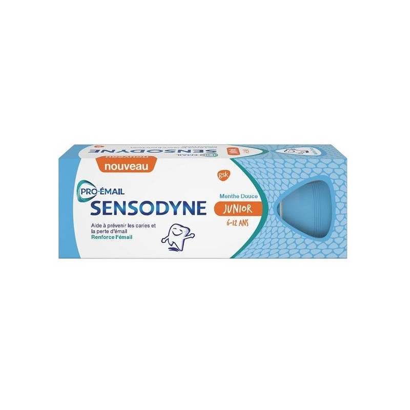 Sensodyne Dentifrice Junior Pro Email 6/12ans 50ml Sensodyne Dentifrice Junior Pro Email 6/12ans 50ml