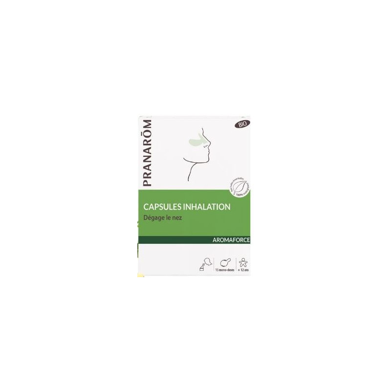 Pranarom Aromaforce Capsules Inhalation Mono Doses 15 Pranarom Aromaforce Capsules Inhalation Mono Doses 15
