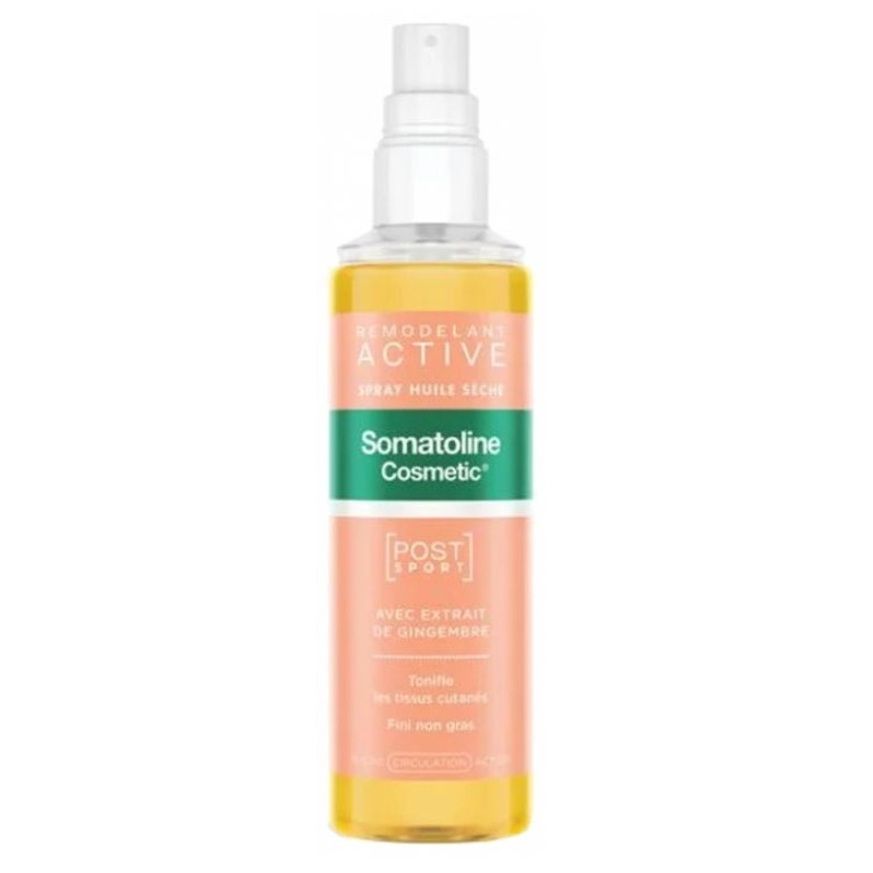 Somatoline Cosmetic Remodelant Active Post Sport Huile Seche Gingembre Spray 125ml Somatoline Cosmetic Remodelant Active Post Sport Huile Seche Gingembre Spray 125ml