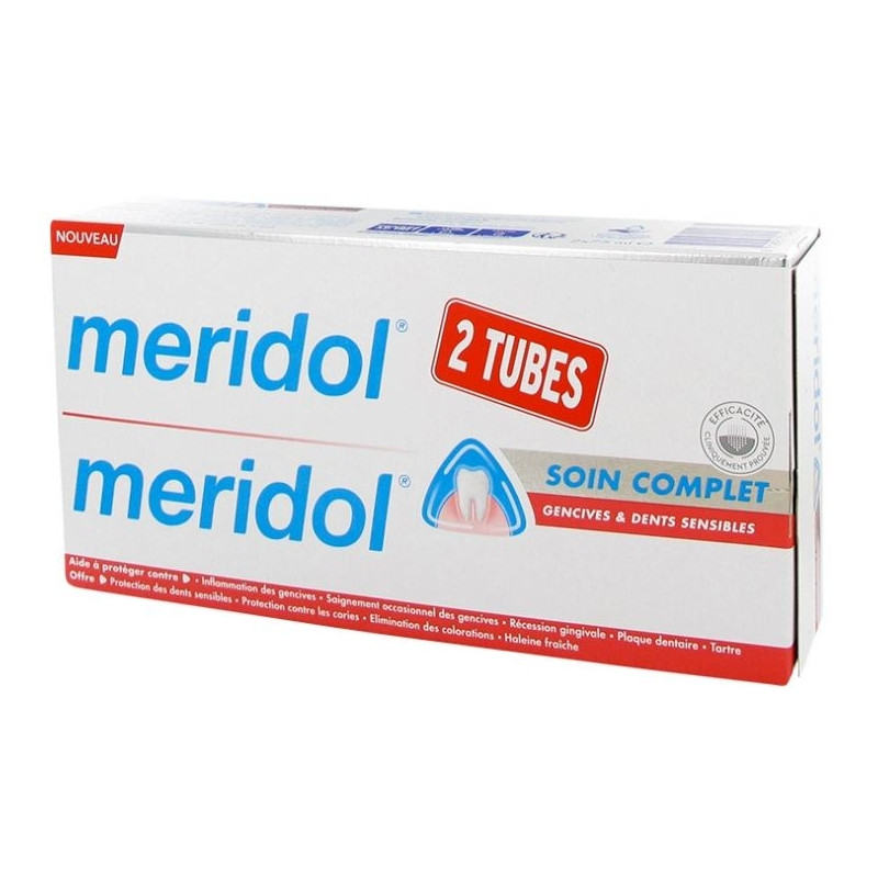 Meridol Soin Complet Sensibilite Dentifrice Duo 2x 75ml Meridol Soin Complet Sensibilite Dentifrice Duo 2x 75ml