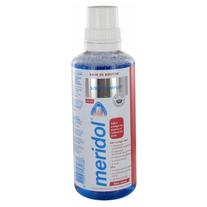 Meridol Soin Complet Bain De Bouche Fluore 400ml Meridol Soin Complet Bain De Bouche Fluore 400ml
