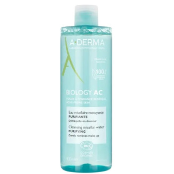 A-Derma Biology AC Eau Micellaire Nettoyante Purifiante 400ml