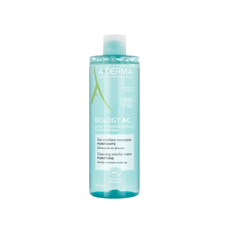 A-Derma Biology AC Eau Micellaire Nettoyante Purifiante 400ml A-Derma Biology AC Eau Micellaire Nettoyante Purifiante 400ml