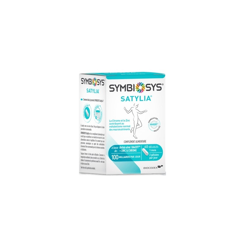 Biocodex Symbiosys Satylia® x60 Géllules Biocodex Symbiosys Satylia® x60 Géllules