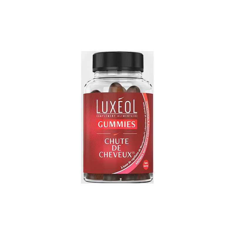 Luxeol Gummies Chute de Cheveux x60 Gummies Luxeol Gummies Chute de Cheveux x60 Gummies