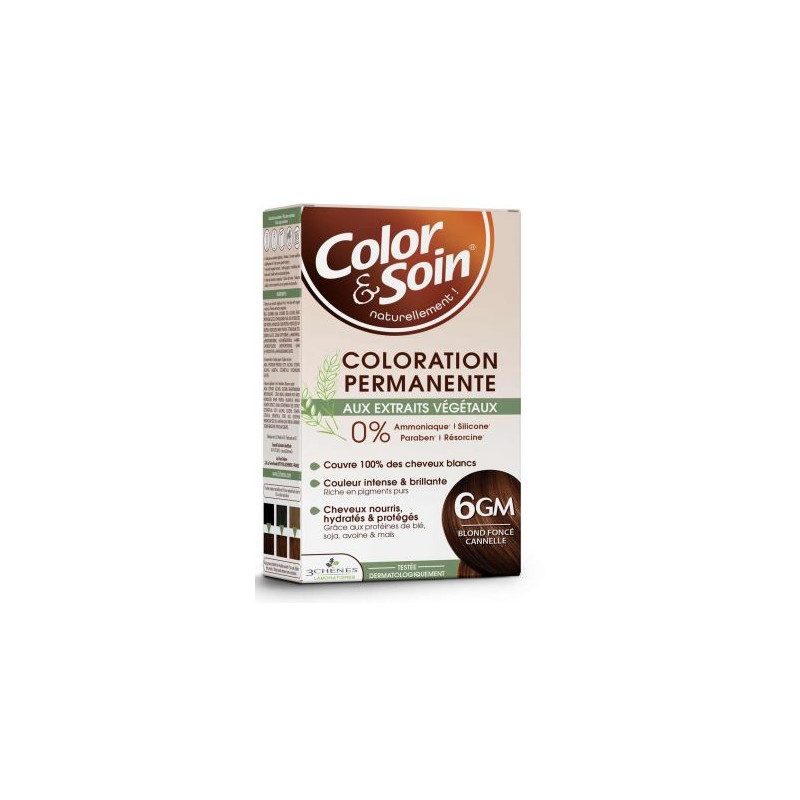 Color Soin 6gm Blond Fonce Cannelle 60mlx2 Color Soin 6gm Blond Fonce Cannelle 60mlx2