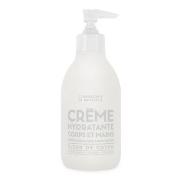 Compagnie De Provence Creme Hydratante Corps Et Mains Fleur De Coton 300ml