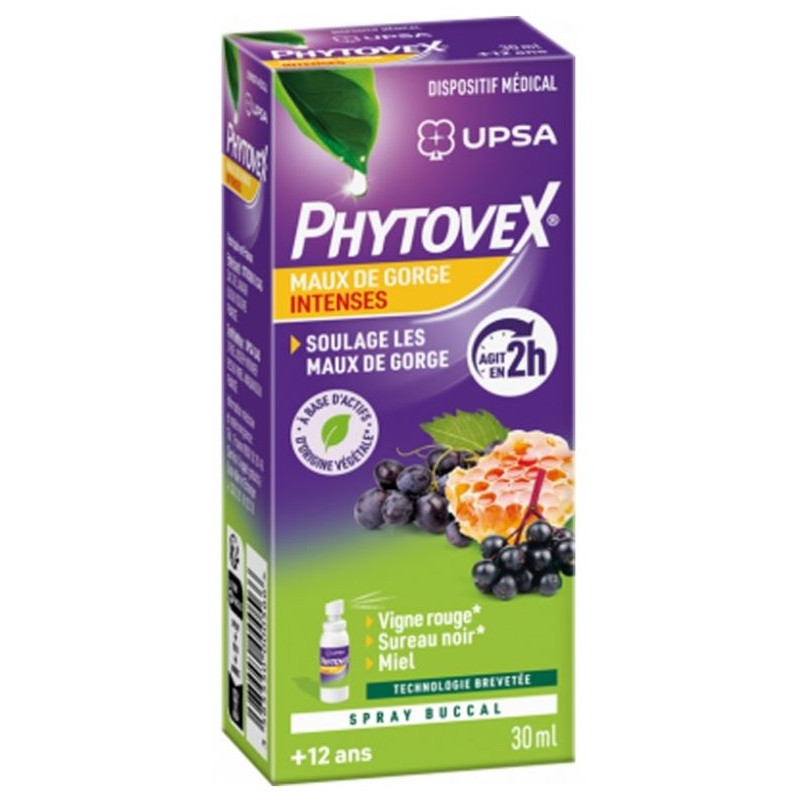 Phytovex Maux Gorge Intense Spray 30ml Phytovex Maux Gorge Intense Spray 30ml