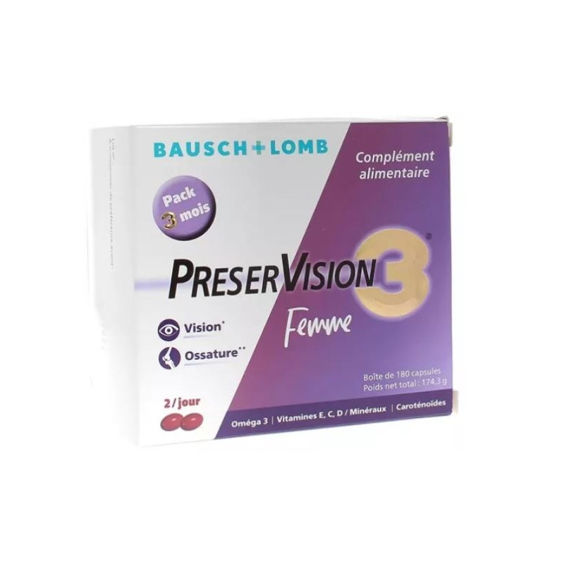 Preservision 3 Femme Capsule 180 Preservision 3 Femme Capsule 180