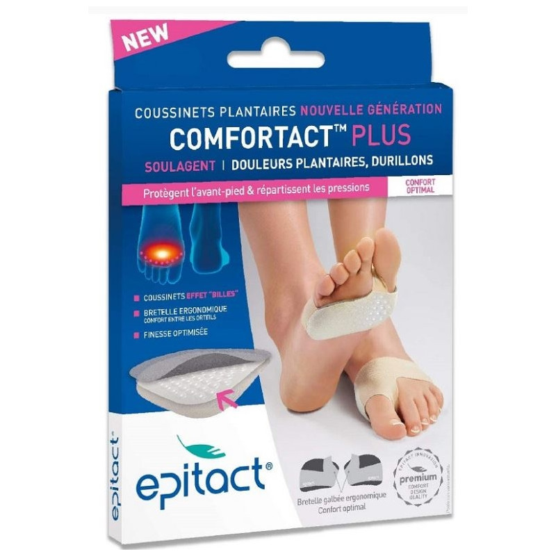 Epitact Comfortact Plus Coussin Plantaire S P36/38 X2 Epitact Comfortact Plus Coussin Plantaire S P36/38 X2
