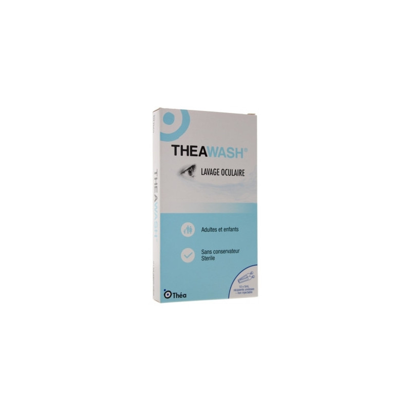 Theawash Solution De Lavage Oculaire Sterile Unidoses 5ml 10 Theawash Solution De Lavage Oculaire Sterile Unidoses 5ml 10