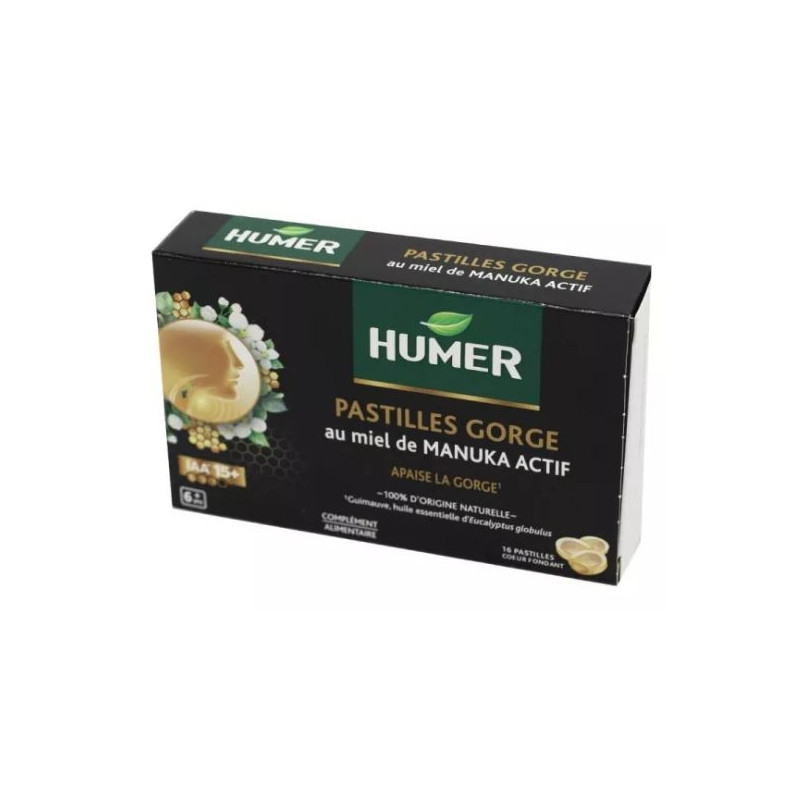 Humer Pastille Gorge Manuka 15+ 24 Humer Pastille Gorge Manuka 15+ 24