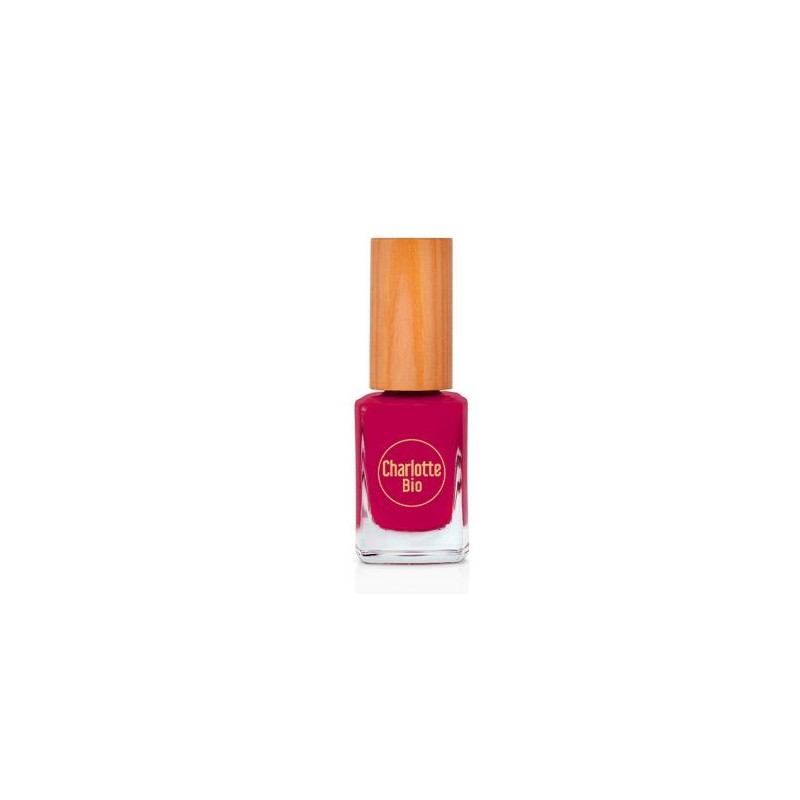 Charlotte Bio Vernis A Ongles Rose Framboise Biosource 10ml Charlotte Bio Vernis A Ongles Rose Framboise Biosource 10ml