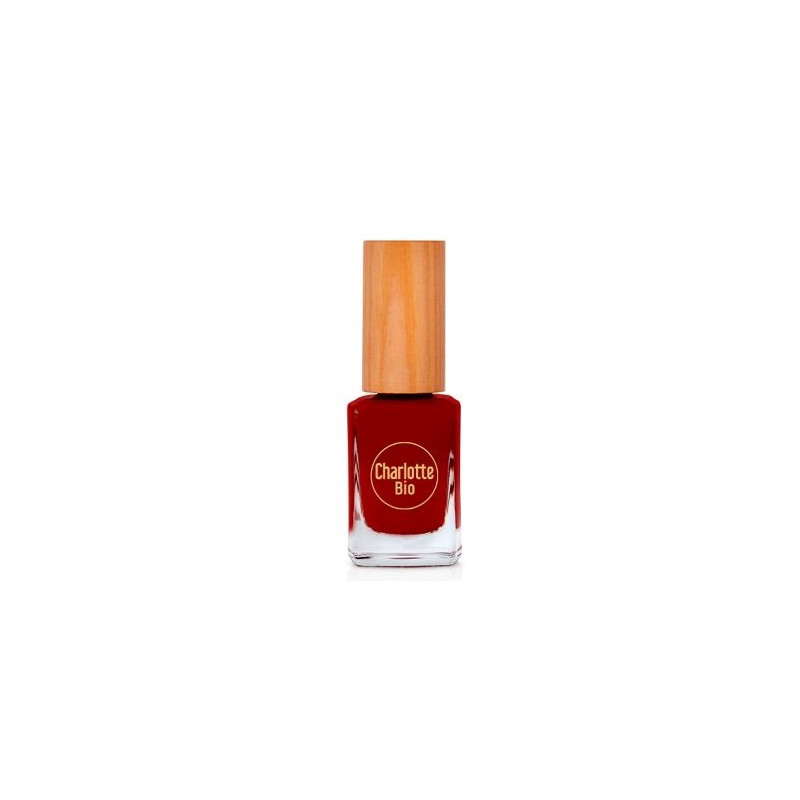 Charlotte Bio Vernis A Ongles Rouge Bordeaux Biosource 10ml Charlotte Bio Vernis A Ongles Rouge Bordeaux Biosource 10ml