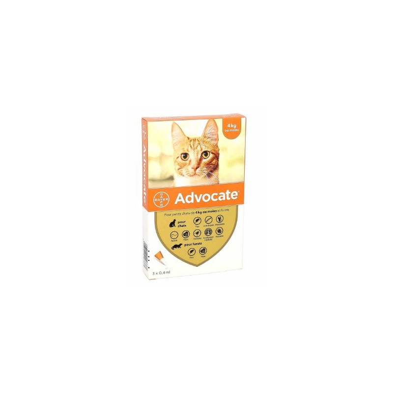 Advocate Chat Petit Spot On Solution 0ml4 X 3 Advocate Chat Petit Spot On Solution 0ml4 X 3