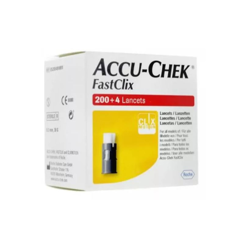 Accu Chek Fastclix Lancette Sterile 204 Accu Chek Fastclix Lancette Sterile 204