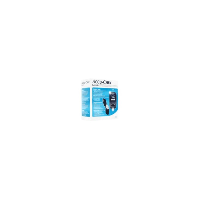 Accu Chek Guide Kit Lecteur De Glycemie mg/dl Accu Chek Guide Kit Lecteur De Glycemie mg/dl