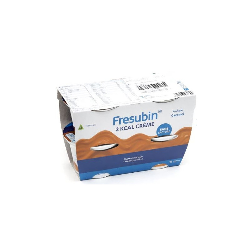 Fresubin 2kcal Creme Sans Lactose Caramel 200g X4 Fresubin 2kcal Creme Sans Lactose Caramel 200g X4
