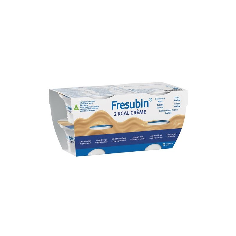 Fresubin 2kcal Creme Sans Lactose Praline 200g X4 Fresubin 2kcal Creme Sans Lactose Praline 200g X4
