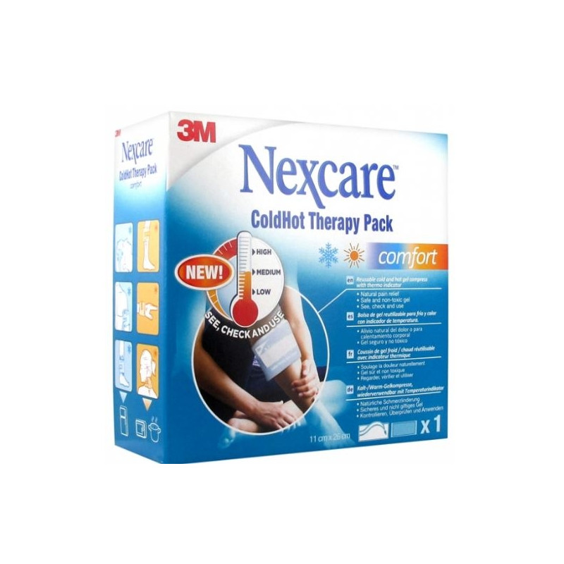 N1571ti-dab Nexcare Coldhot Therapy Pack Comfort Indicateur Zone Température, 260 Mm X 110 Mm N1571ti-dab Nexcare Coldhot Therapy Pack Comfort Indicateur Zone Température, 260 Mm X 110 Mm