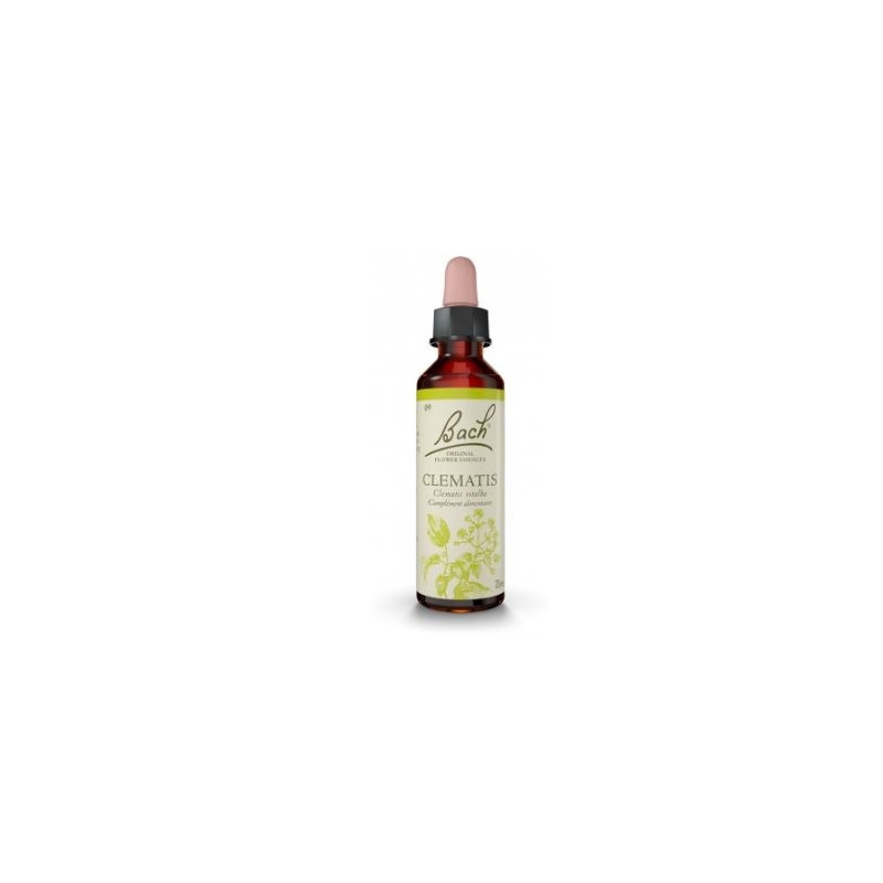 Fleurs De Bach Original 09 Clematis Compte Gouttes 20ml Fleurs De Bach Original 09 Clematis Compte Gouttes 20ml