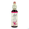 Fleurs De Bach Original 22 Oak Compte Gouttes 20ml