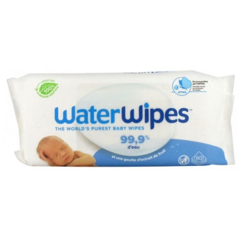 Water Wipes Lingette Bebe Compostable 60