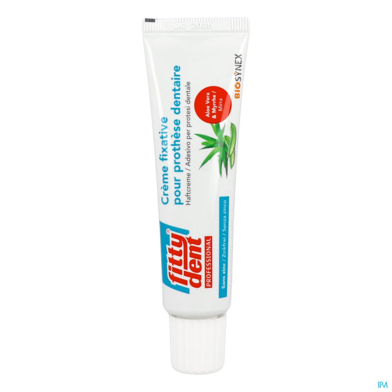 Byosinex Fittydent Professionnal Creme Fixative Sans Zinc 40G