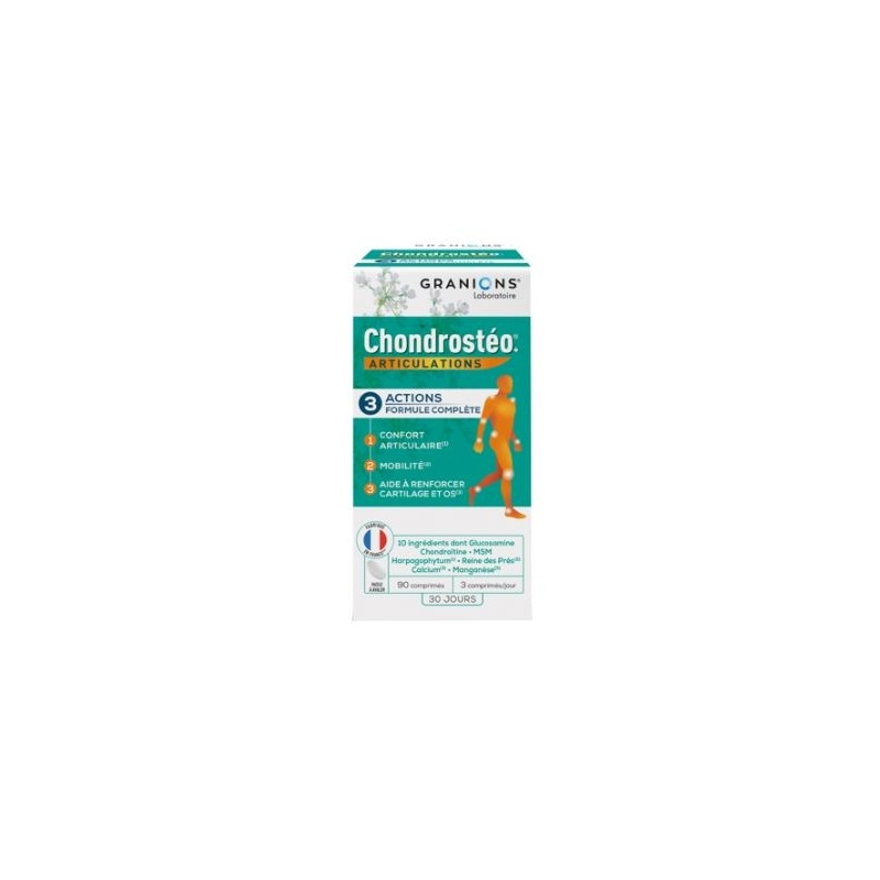 Granions Chondrostéo+ Articulations 90 Cp Granions Chondrostéo+ Articulations 90 Cp