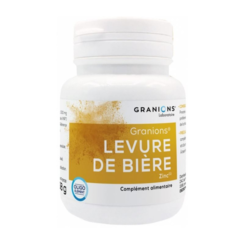 Granions Levure de Bière Zinc 60 Gélules Végétales Granions Levure de Bière Zinc 60 Gélules Végétales