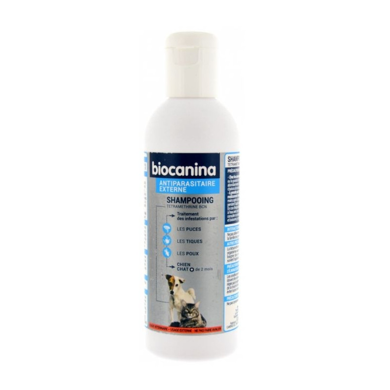 Biocanina Shampoing pour Chien et Chat 2 Mois et + 200 ml Biocanina Shampoing pour Chien et Chat 2 Mois et + 200 ml