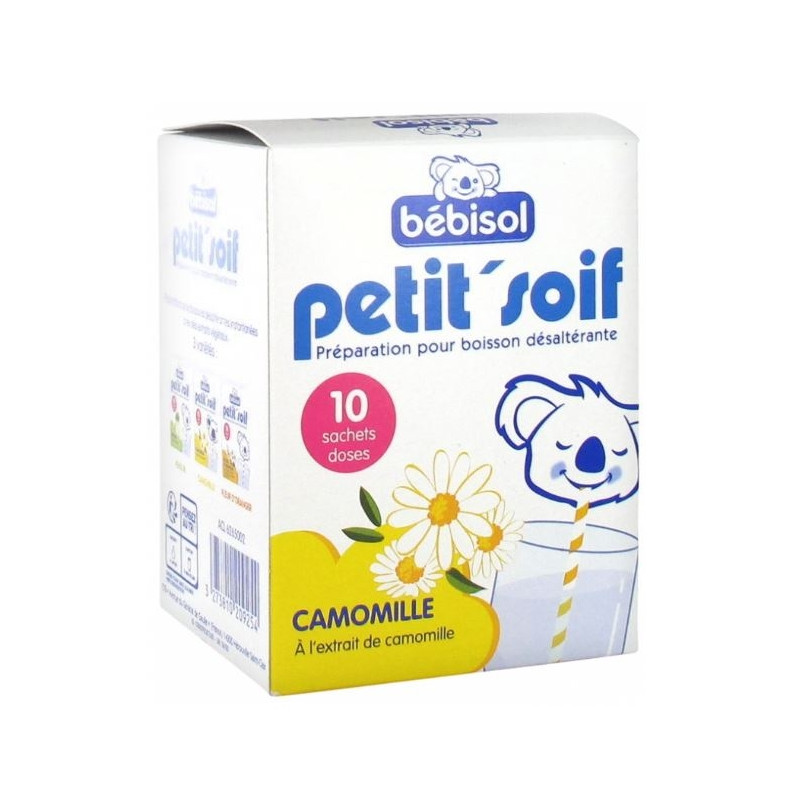 Bébisol Petit'Soif Camomille 10 Sachets Bébisol Petit'Soif Camomille 10 Sachets