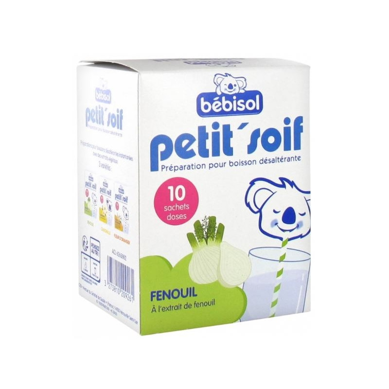 Bébisol Petit'Soif Fenouil 10 Sachets Bébisol Petit'Soif Fenouil 10 Sachets