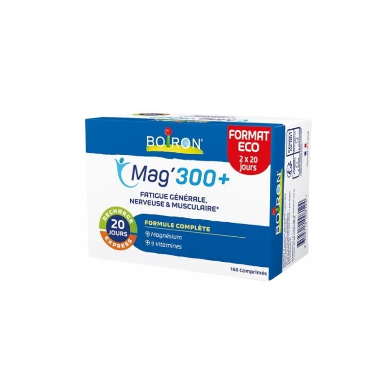 Boiron Mag'300+ 160 Comprimés Boiron Mag'300+ 160 Comprimés