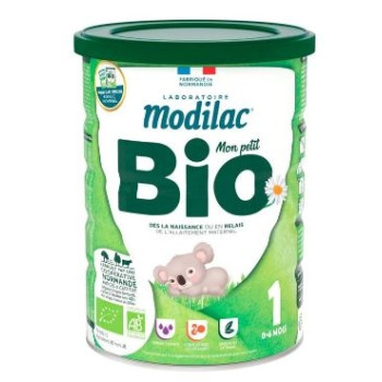 MODILAC Expert 1 Lait En Poudre Bio 800g 0 à 6 Mois