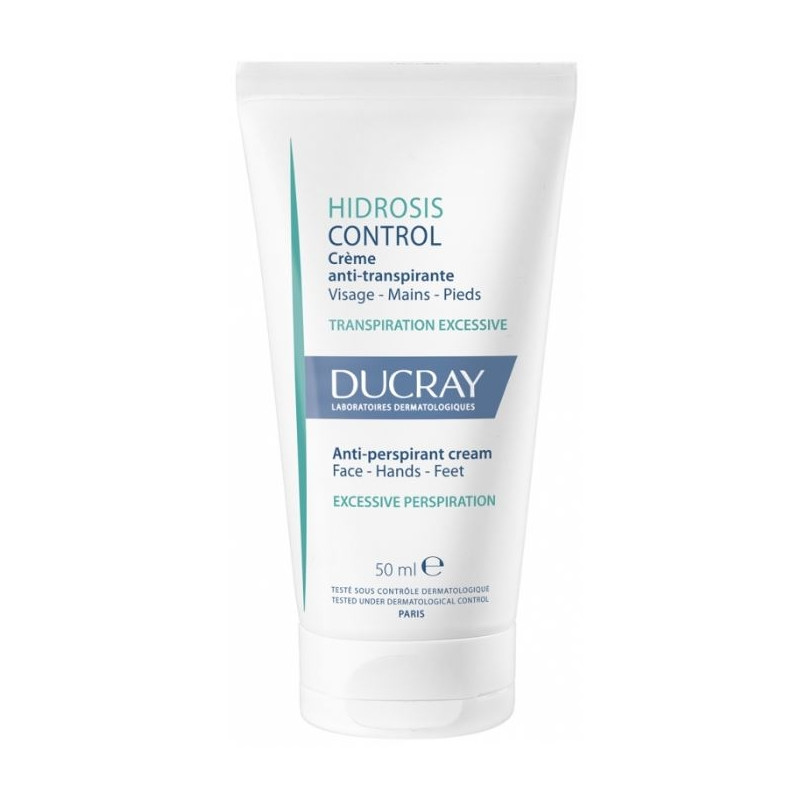 Ducray Hidrosis Control Crème Anti-Transpirante Visage - Mains - Pieds 50 ml Ducray Hidrosis Control Crème Anti-Transpirante Visage - Mains - Pieds 50 ml