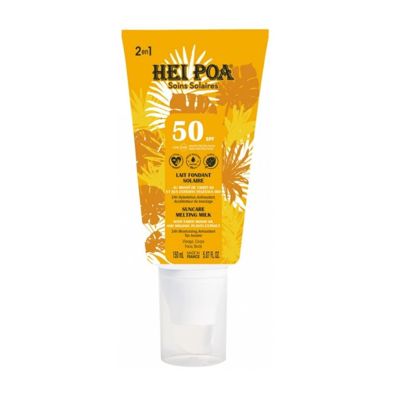 Hei Poa Lait Fondant Solaire SPF50+ 150 ml Hei Poa Lait Fondant Solaire SPF50+ 150 ml