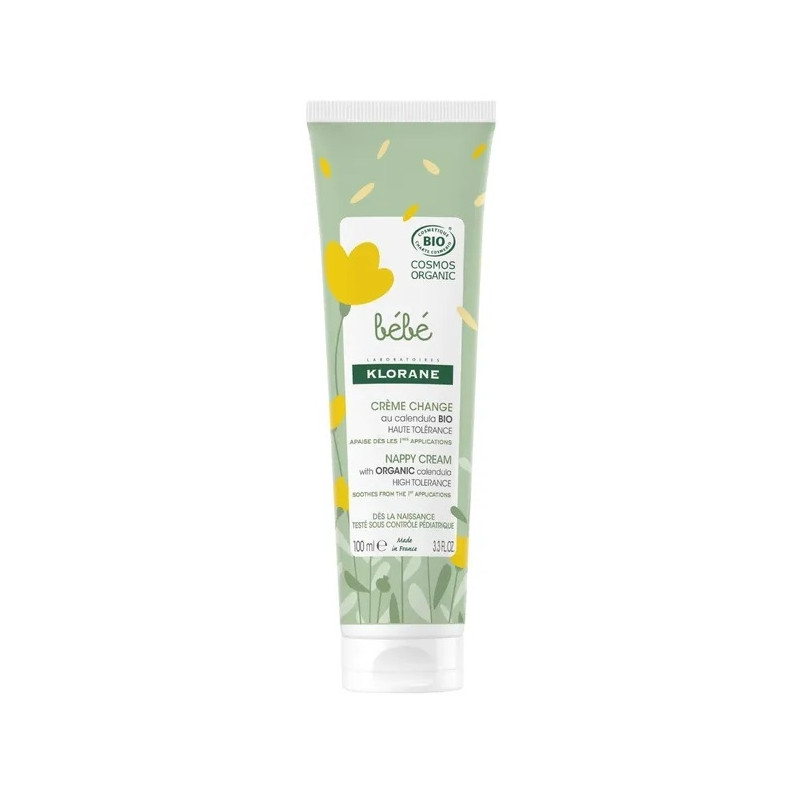 Klorane Bébé Crème de Change au Calendula Bio 100ml Klorane Bébé Crème de Change au Calendula Bio 100ml