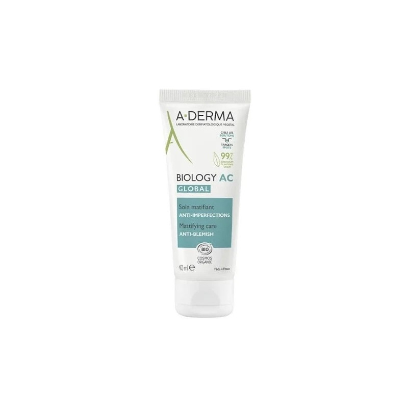 A-Derma Biology AC Global Soin matifiant anti-imperfections 40ml A-Derma Biology AC Global Soin matifiant anti-imperfections 40ml