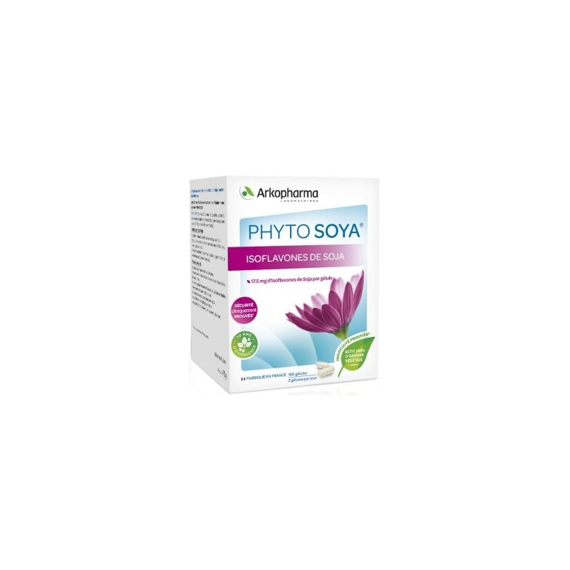 Arkopharma Phyto Soya 17,5mg d'isoflavones de soya 180 gélules