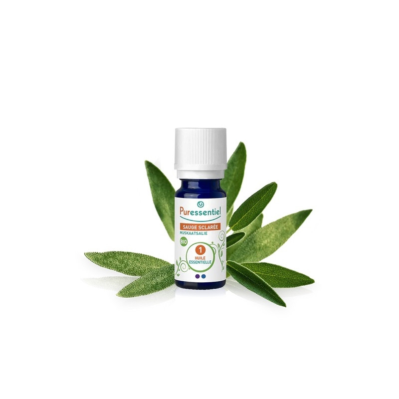 Puressentiel Huile Essentielle Sauge Sclarée BIO 5ml Puressentiel Huile Essentielle Sauge Sclarée BIO 5ml
