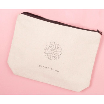 Charlotte Bio - Trousse coton bio et éco-conçue