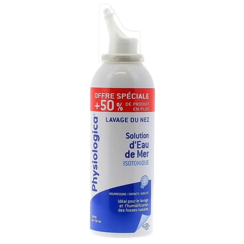 Gifrer Physiologica Solution D'Eau de Mer Isotonique Liquide Flacon Spray 150ml Gifrer Physiologica Solution D'Eau de Mer Isotonique Liquide Flacon Spray 150ml