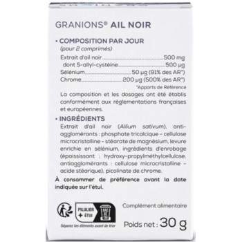 Granions Ail Noir x60 Comprimés