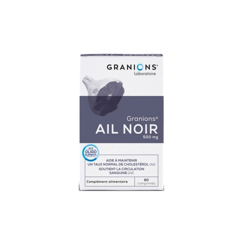 Granions Ail Noir x60 Comprimés Granions Ail Noir x60 Comprimés