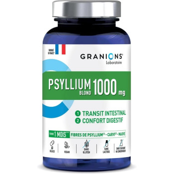 Granions Psyllium Blond 1000mg 60 gélules