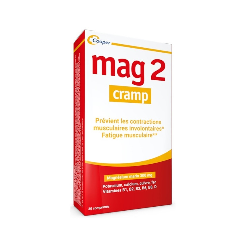Cooper MAG 2 CRAMP 30 comprimés Cooper MAG 2 CRAMP 30 comprimés