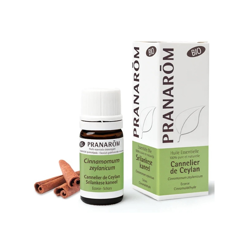 Pranarôm Huile Essentielle Cannelier de Ceylan Bio 5ml Pranarôm Huile Essentielle Cannelier de Ceylan Bio 5ml